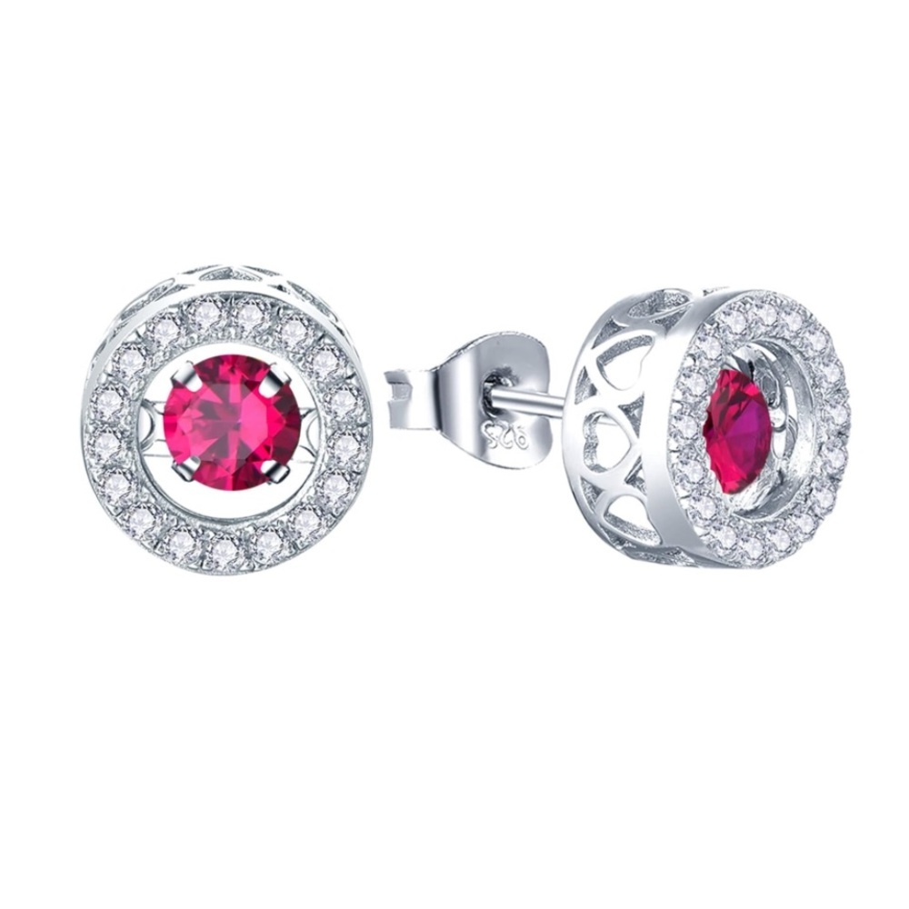 14k Dancing Precious Gemstone Earrings Fine Jewelry